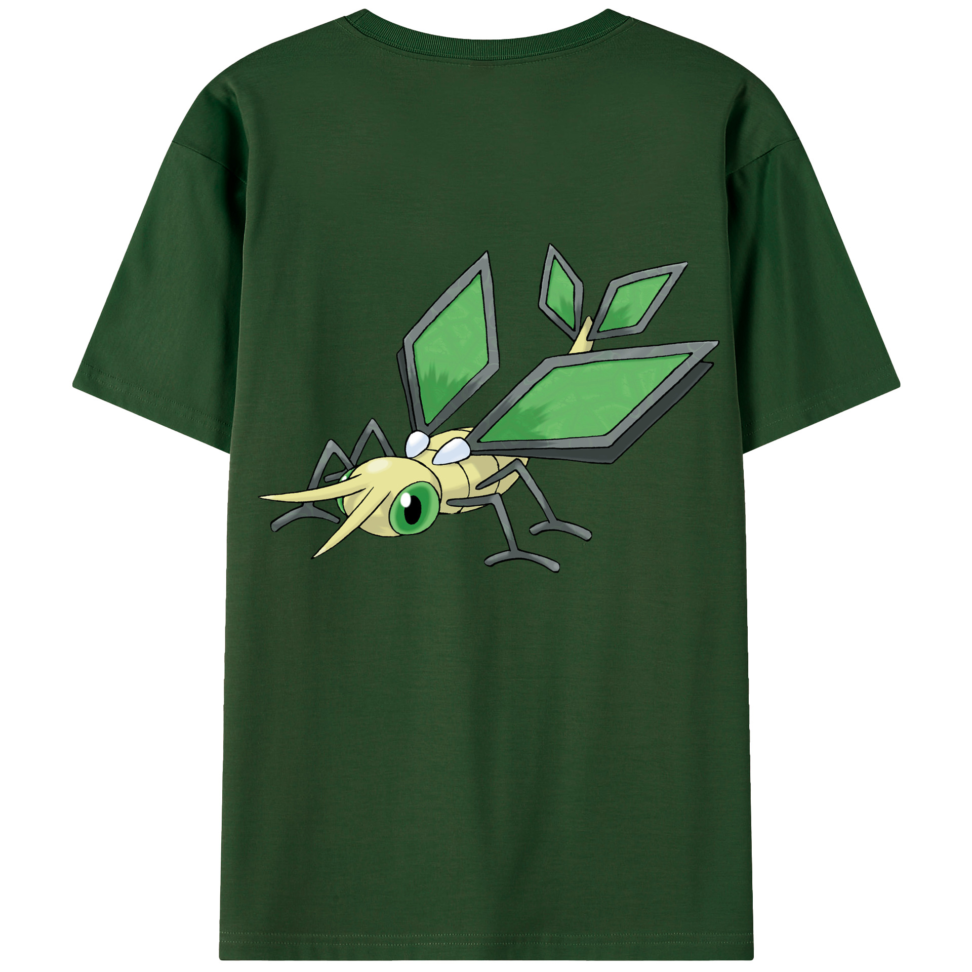 （画像用） ポケットモンスター Pokémon 綿100％半袖Tシャツ（背面プリント）